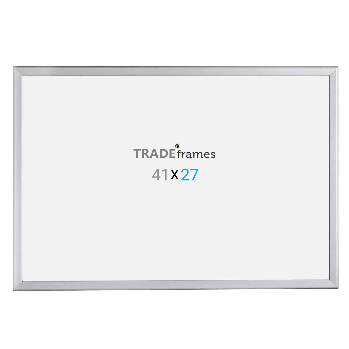 27x41 Silver Snap Frame - 1.25" Profile - Snap Frames Direct