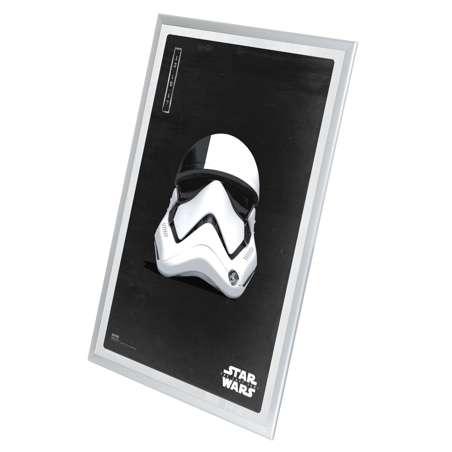24x36 Silver SnapeZo® Poster Snap Frame 1.25" - Snap Frames Direct