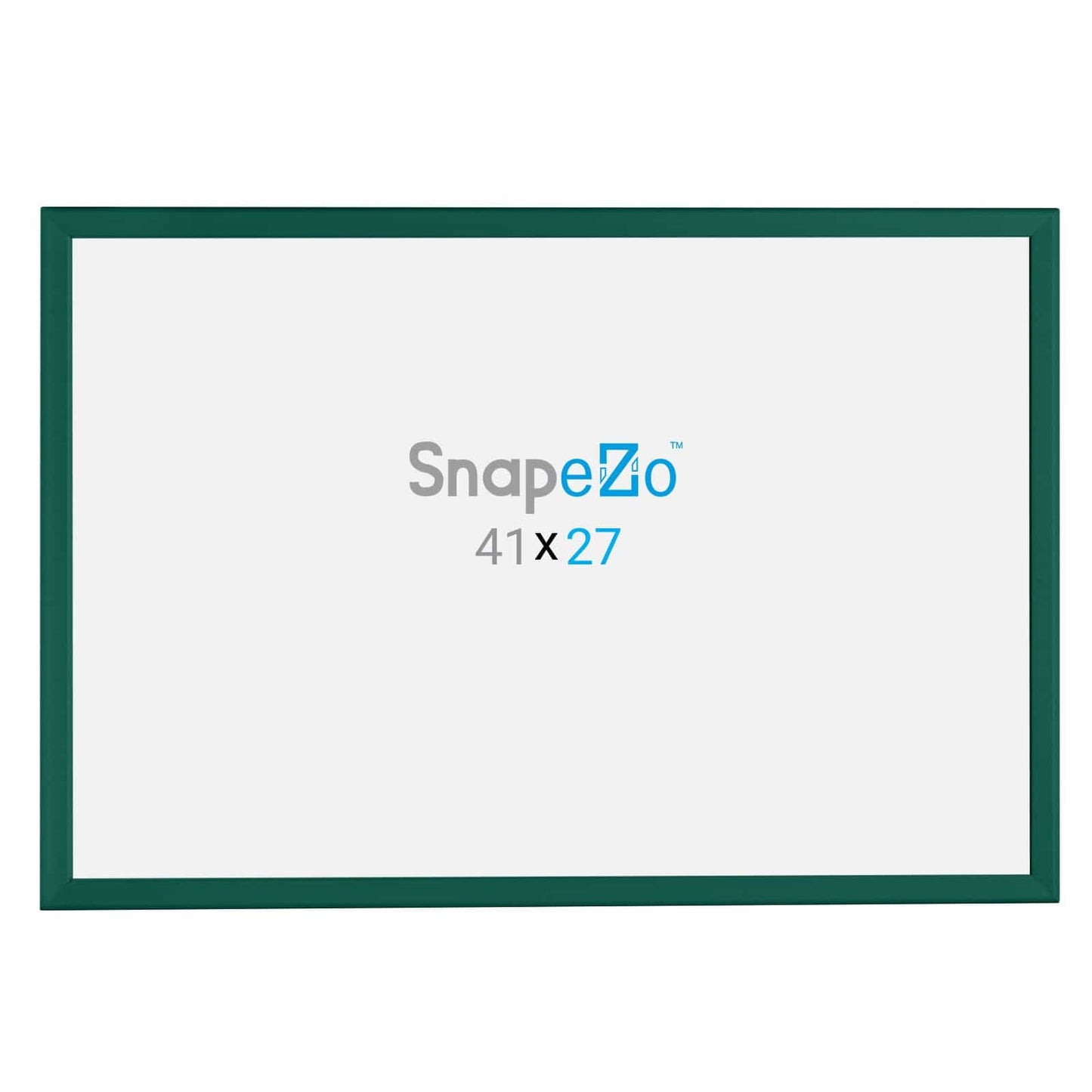 27x41 Green SnapeZo® Snap Frame - 1.25" Profile - Snap Frames Direct