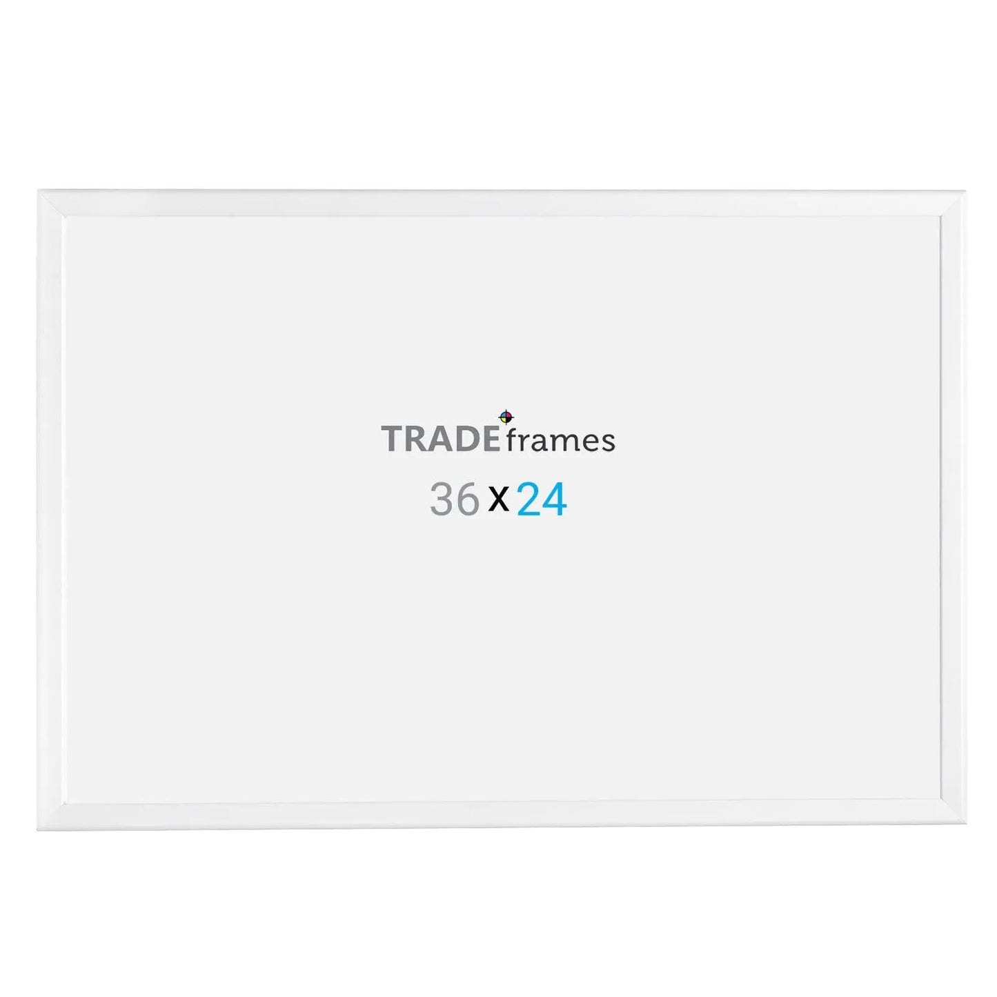 24x36 White Snap Frame - 1.25" Profile - Snap Frames Direct