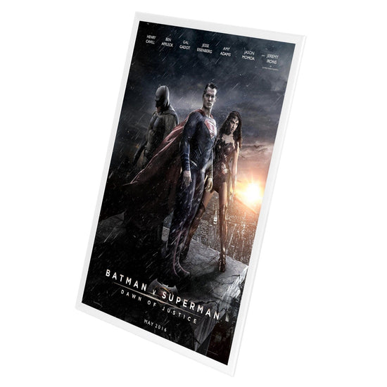 24x36 White SnapeZo® Poster Snap Frame 1.25" - Snap Frames Direct