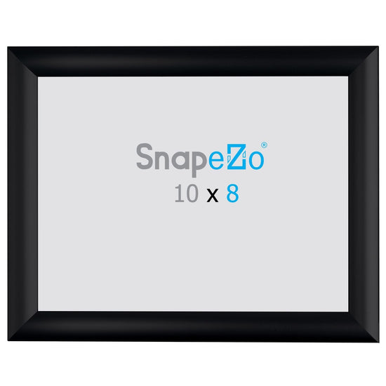 8x10 Brushed Black SnapeZo® Snap Frame - 1" Profile - Snap Frames Direct