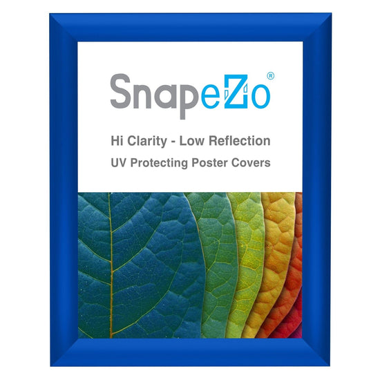 11x14 Blue SnapeZo® Snap Frame - 1" Profile - Snap Frames Direct