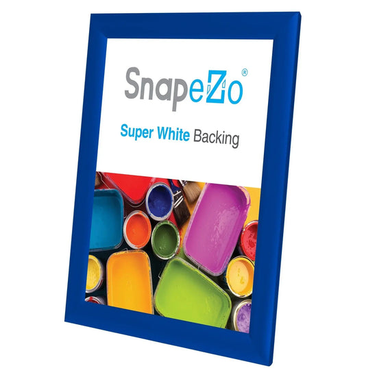 8x10 Blue SnapeZo® Snap Frame - 1" Profile - Snap Frames Direct