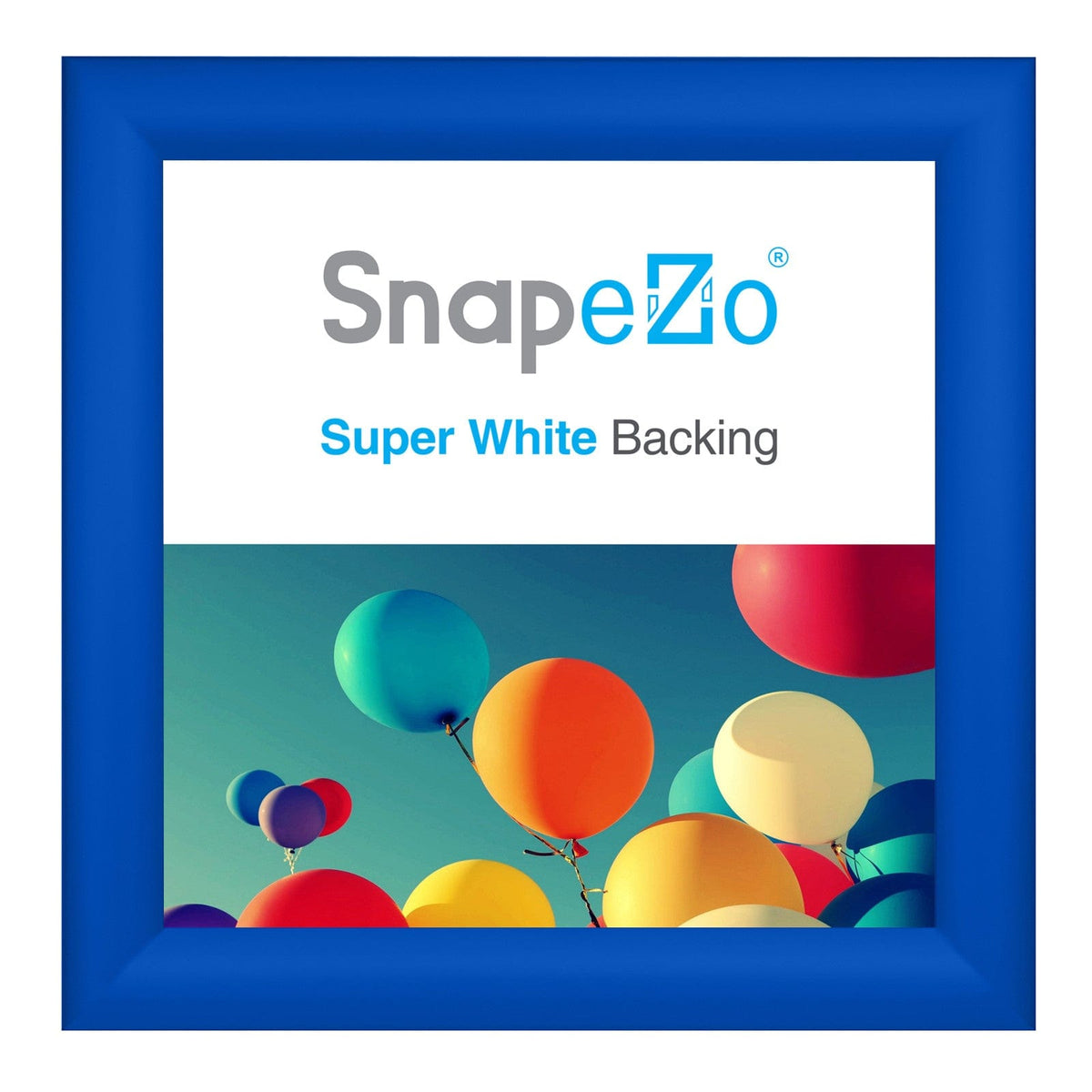 Blue Snap Frame 12x12 Blue Snapezo® Snap Frame - 1.2