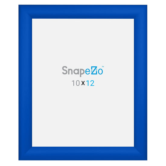 10x12 Blue SnapeZo® Snap Frame - 1.2" Profile - Snap Frames Direct