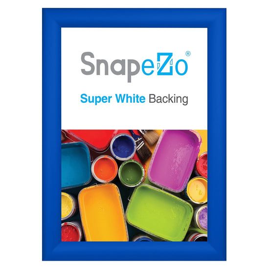 10x14 Blue SnapeZo® Snap Frame - 1.2" Profile - Snap Frames Direct