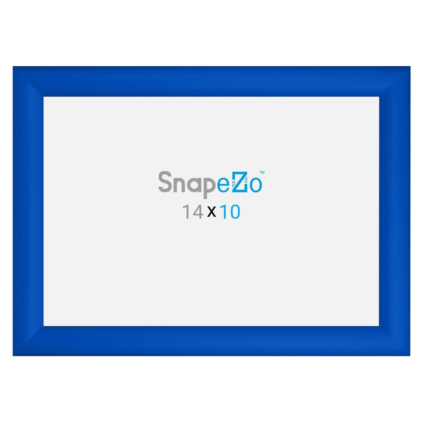 10x14 Blue SnapeZo® Snap Frame - 1.2" Profile - Snap Frames Direct