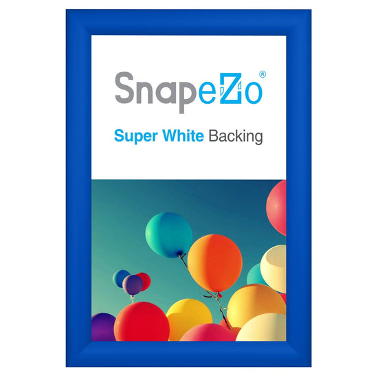 10x15 Blue SnapeZo® Snap Frame - 1.2" Profile - Snap Frames Direct