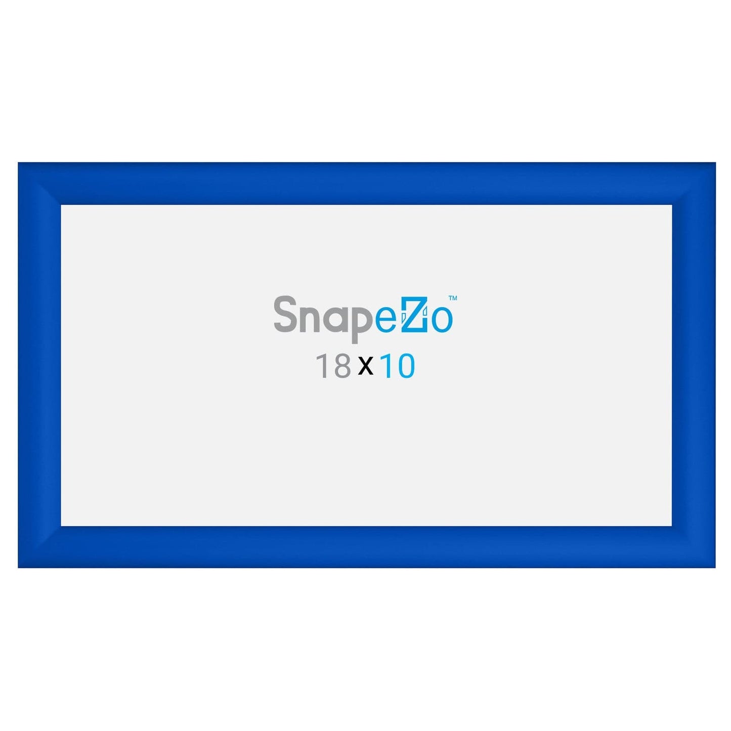 10x18 Blue SnapeZo® Snap Frame - 1.2" Profile - Snap Frames Direct