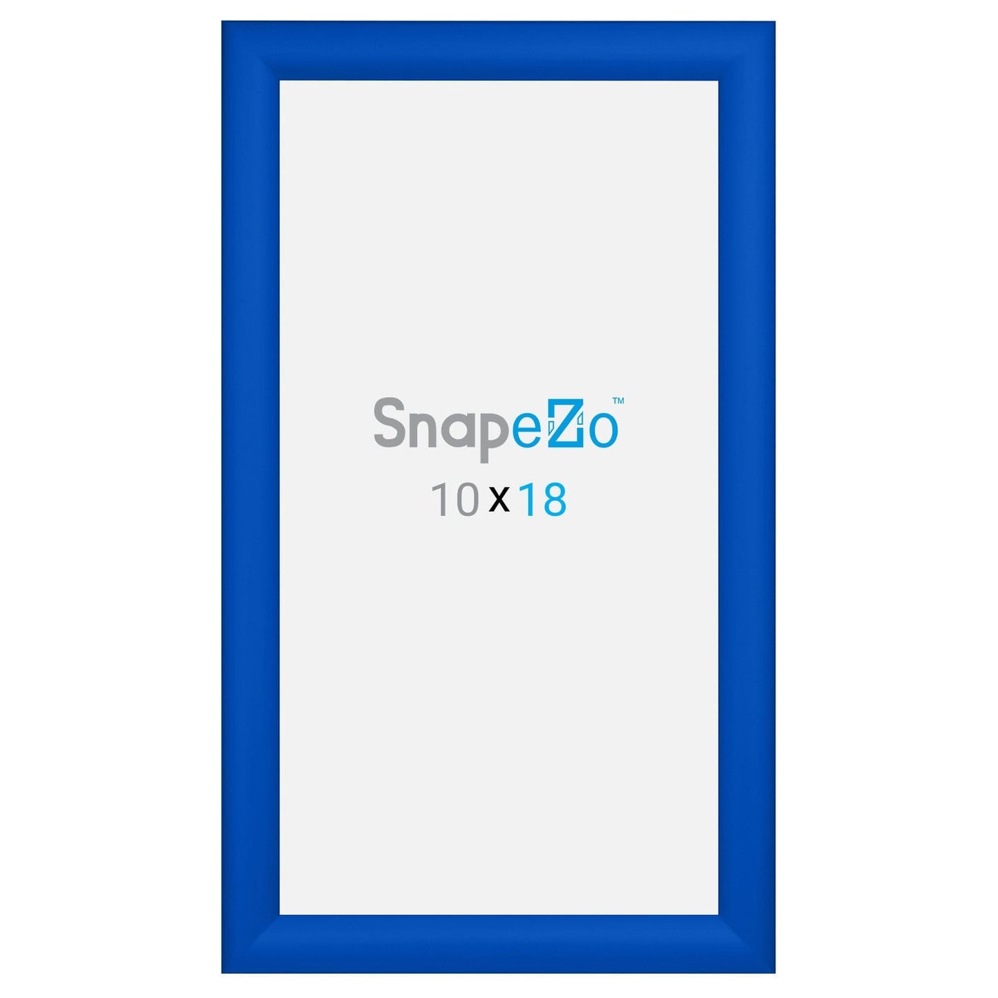 10x18 Blue SnapeZo® Snap Frame - 1.2" Profile - Snap Frames Direct