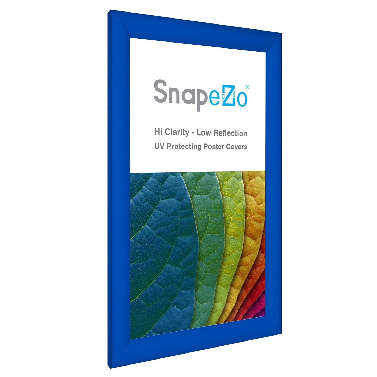 10x18 Blue SnapeZo® Snap Frame - 1.2" Profile - Snap Frames Direct