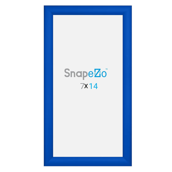 7x14 Blue SnapeZo® Snap Frame - 1.2" Profile - Snap Frames Direct