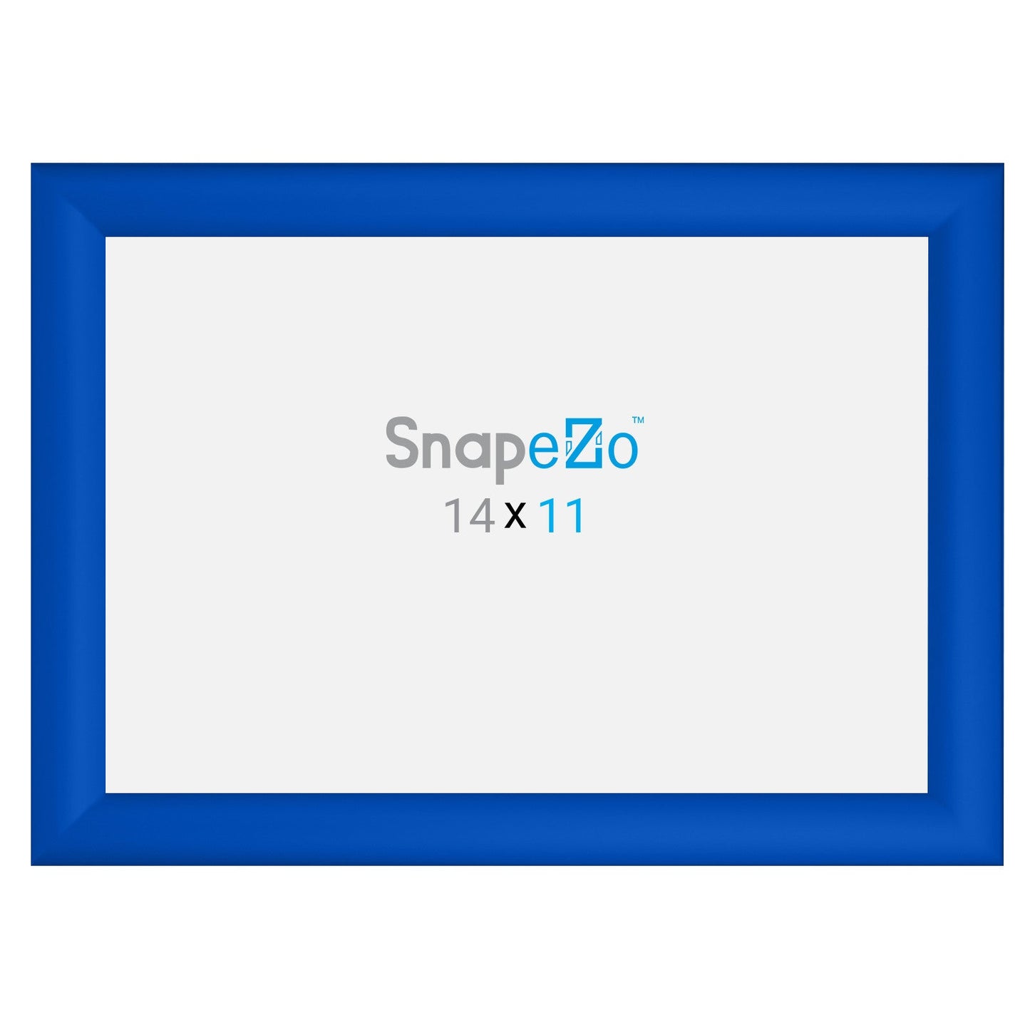 11x14 Blue SnapeZo® Snap Frame - 1.2" Profile - Snap Frames Direct