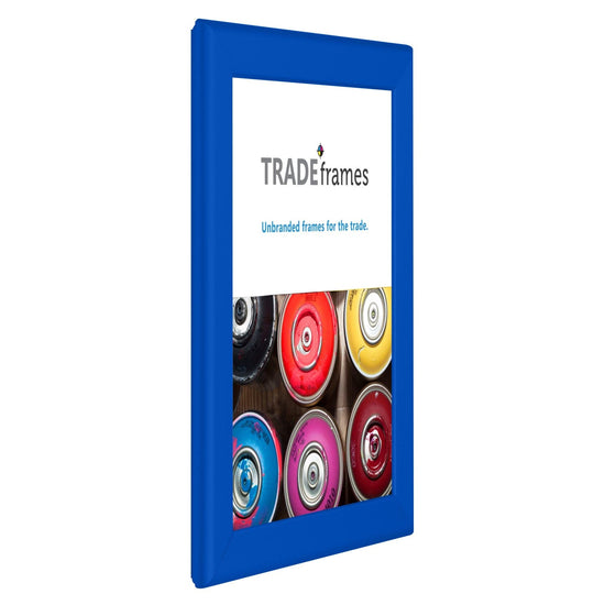 8.5x11 TRADEframe Blue Snap Frame 8.5x11 - 1.25 inch profile - Snap Frames Direct