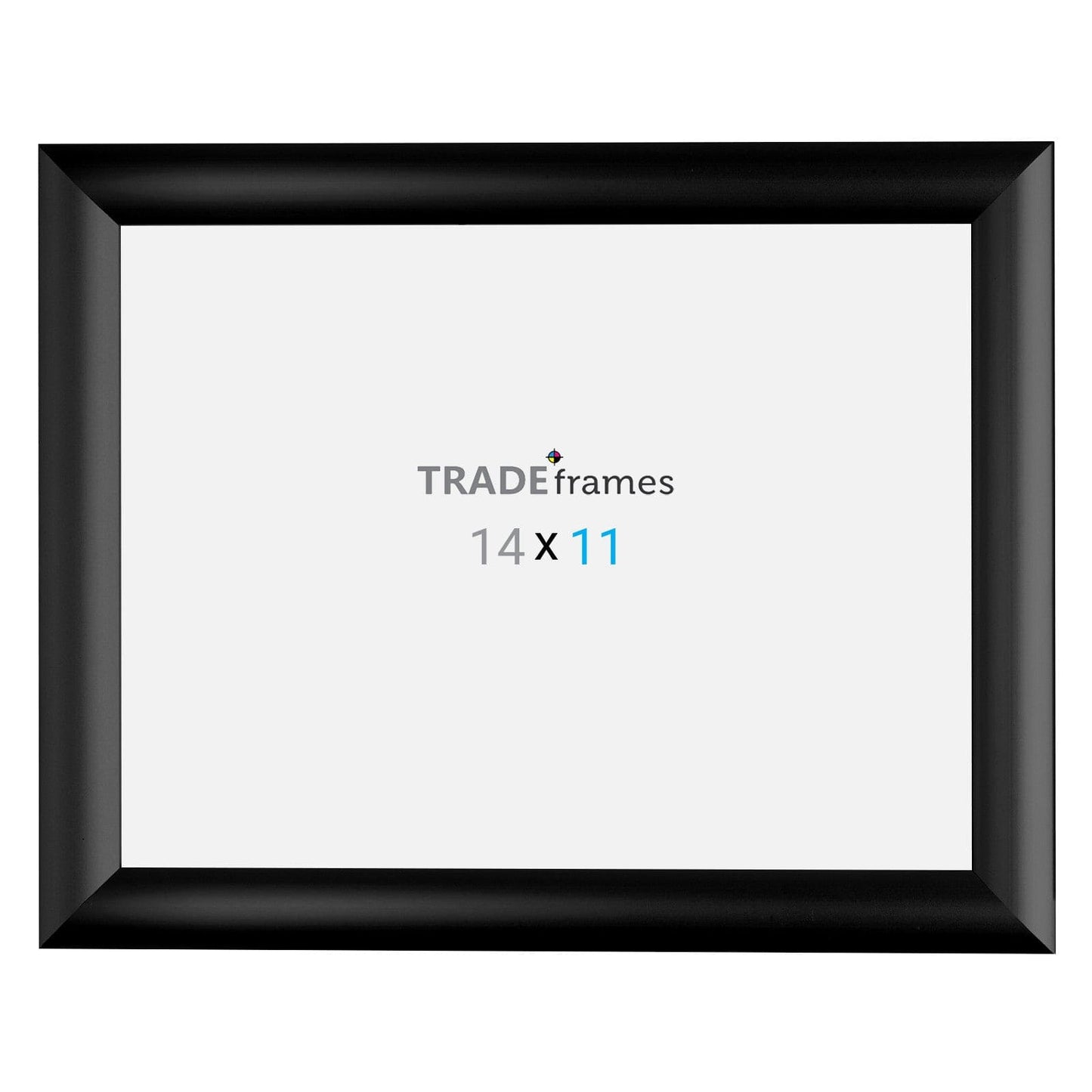 11x14 Black Snap Frame - 1" Profile - Snap Frames Direct