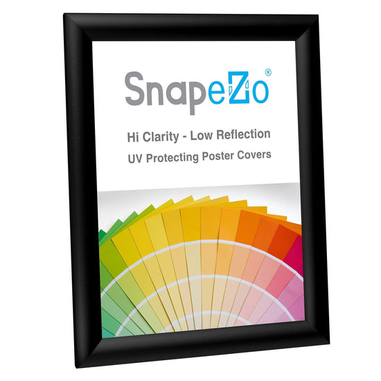 8.5x11 Black SnapeZo® Poster Snap Frame 1" - Snap Frames Direct