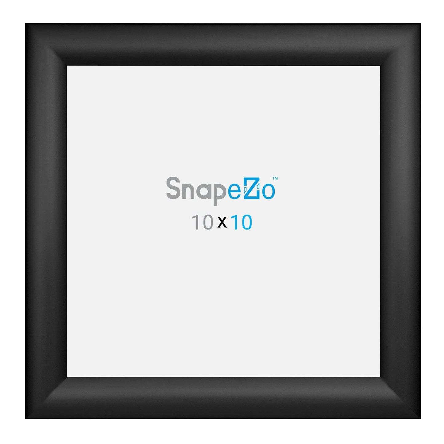 10x10 Black SnapeZo® Snap Frame - 1.2" Profile - Snap Frames Direct