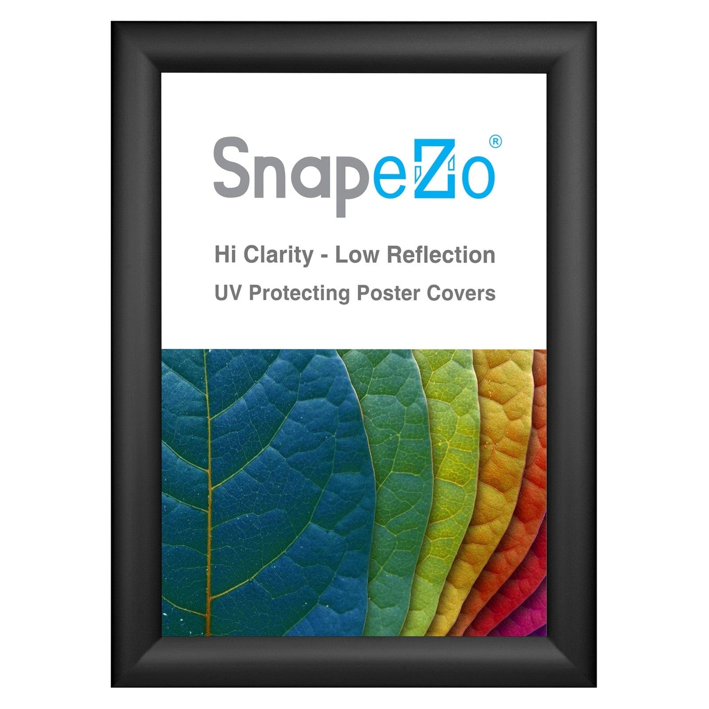 11x15 Black SnapeZo® Snap Frame - 1.2" Profile - Snap Frames Direct