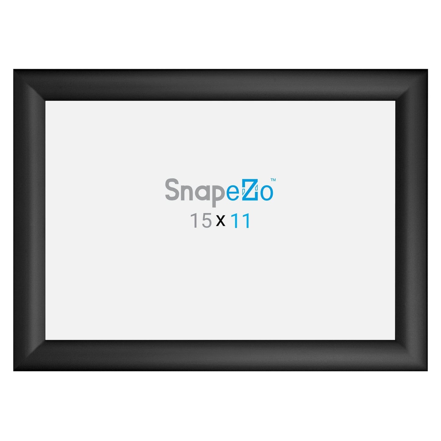 11x15 Black SnapeZo® Snap Frame - 1.2" Profile - Snap Frames Direct