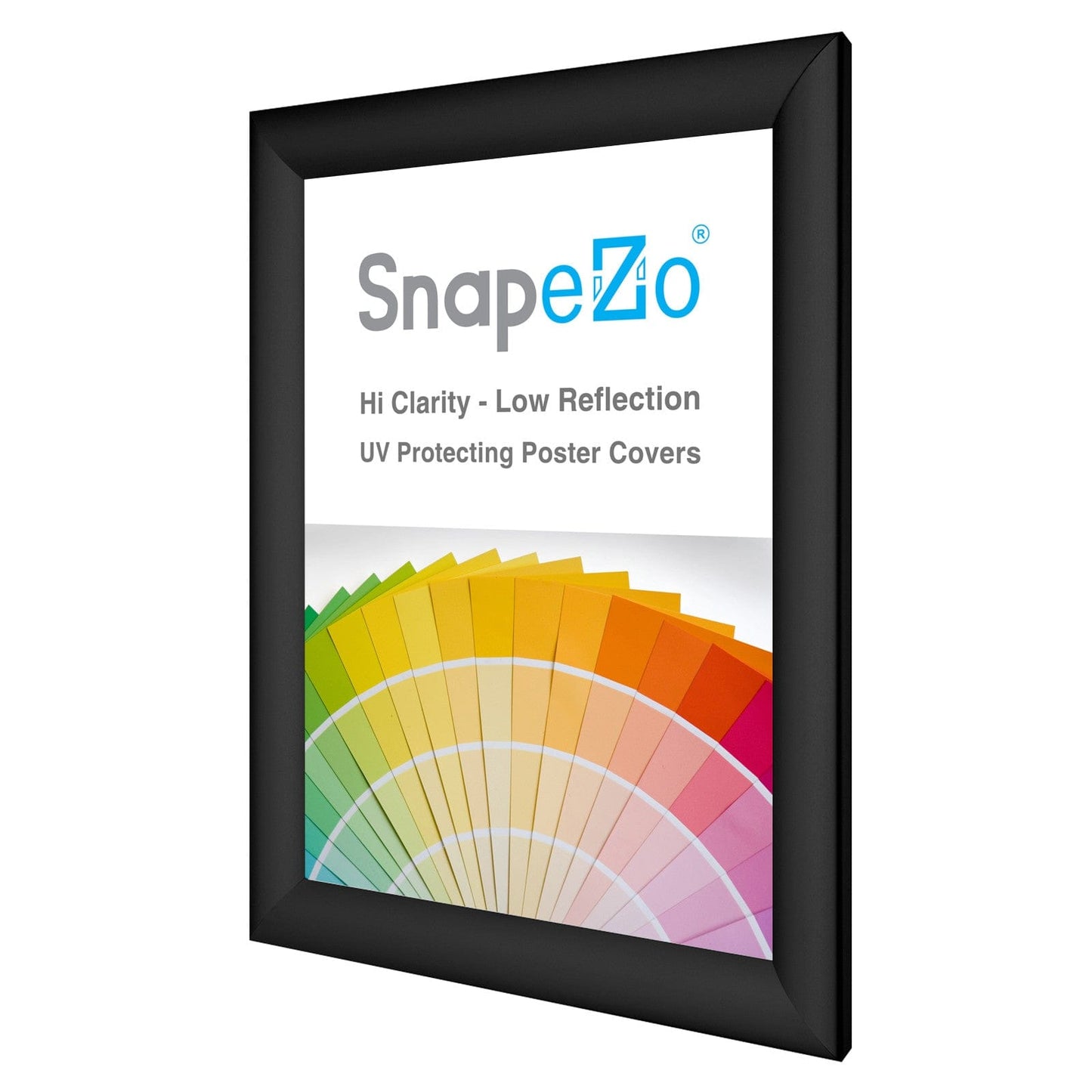 11x15 Black SnapeZo® Snap Frame - 1.2" Profile - Snap Frames Direct