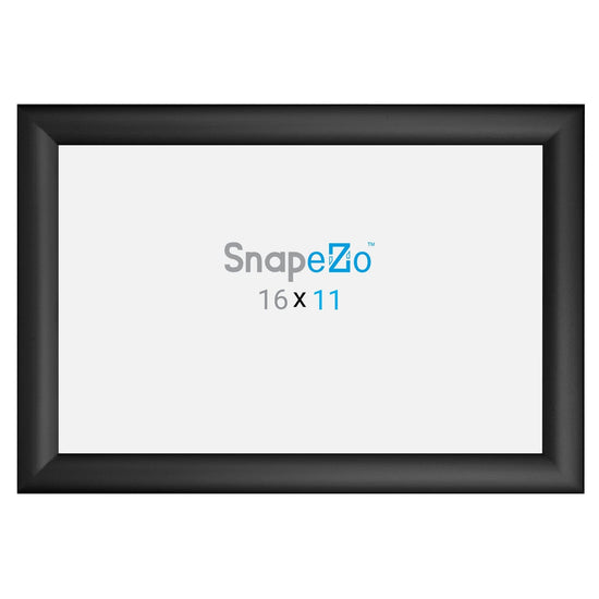 11x16 Black SnapeZo® Snap Frame - 1.2" Profile - Snap Frames Direct