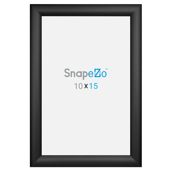 10x15 Black SnapeZo® Snap Frame - 1.2" Profile - Snap Frames Direct