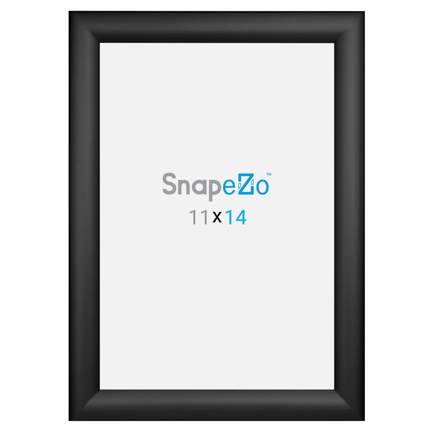 11x14 Black SnapeZo® Snap Frame - 1.2" Profile - Snap Frames Direct