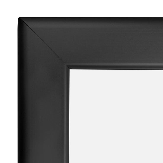 8.5x11 Black Certificate Snap Frame 1.25" Profile - Snap Frames Direct