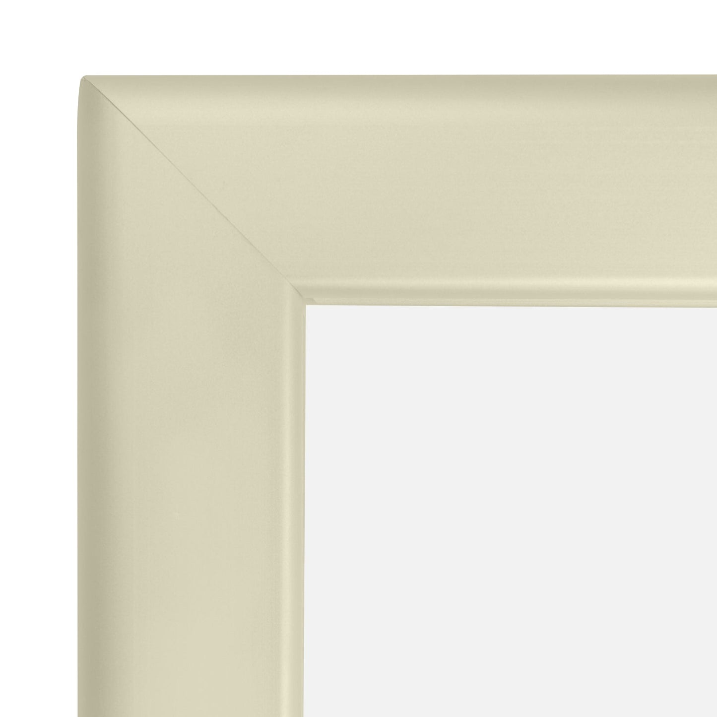 8.5x11 Inches Cream SnapeZo® Snap Frame - 1.25" profile - Snap Frames Direct