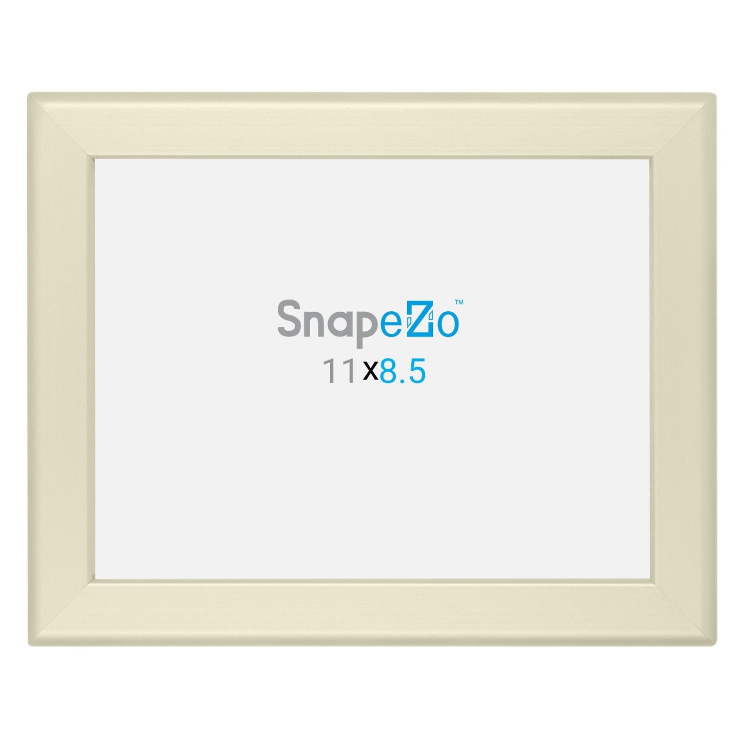 8.5x11 Inches Cream SnapeZo® Snap Frame - 1.25" profile - Snap Frames Direct