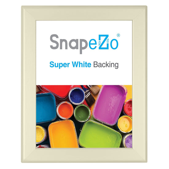 8.5x11 Inches Cream SnapeZo® Snap Frame - 1.25" profile - Snap Frames Direct