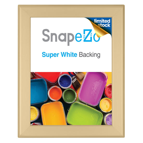 8x10 Gold Snapezo® Snap Frame - 1.25" Profile