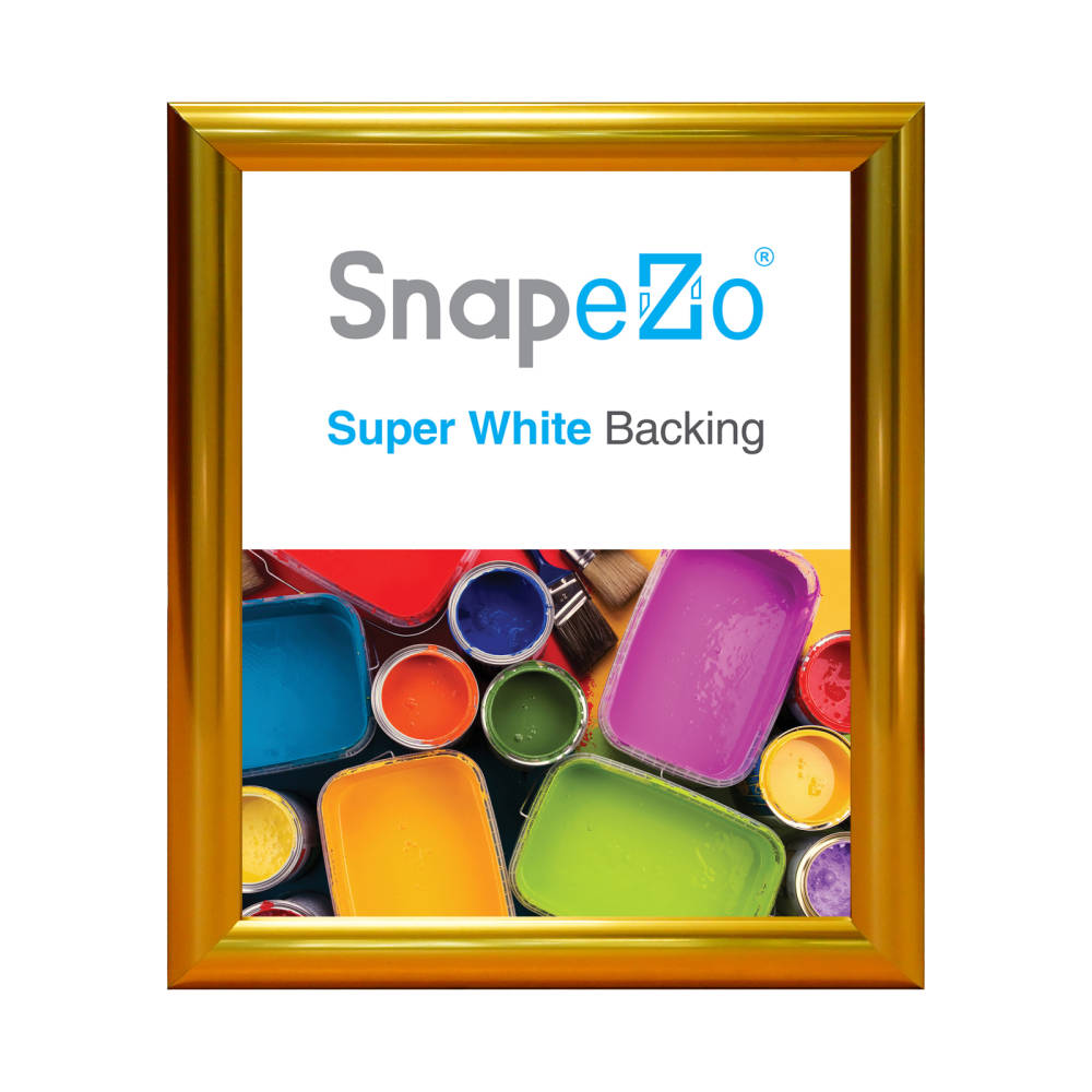 5.83 x 8.27 inches ( A5 Size) Gold Effect Photo Frame 1 Inch Snapezo®