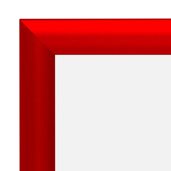 8.5x11 Red SnapeZo® Snap Frame - 1" Profile - Snap Frames Direct