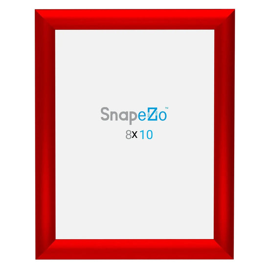 8x10 Red SnapeZo® Snap Frame - 1" Profile - Snap Frames Direct