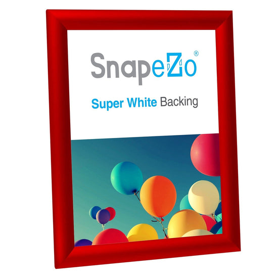 11x14 Red SnapeZo® Snap Frame - 1" Profile - Snap Frames Direct