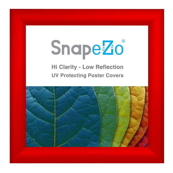 12x12 Red SnapeZo® Snap Frame - 1.2" Profile - Snap Frames Direct
