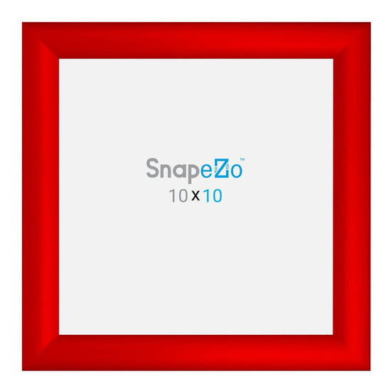 10x10 Red SnapeZo® Snap Frame - 1.2" Profile - Snap Frames Direct