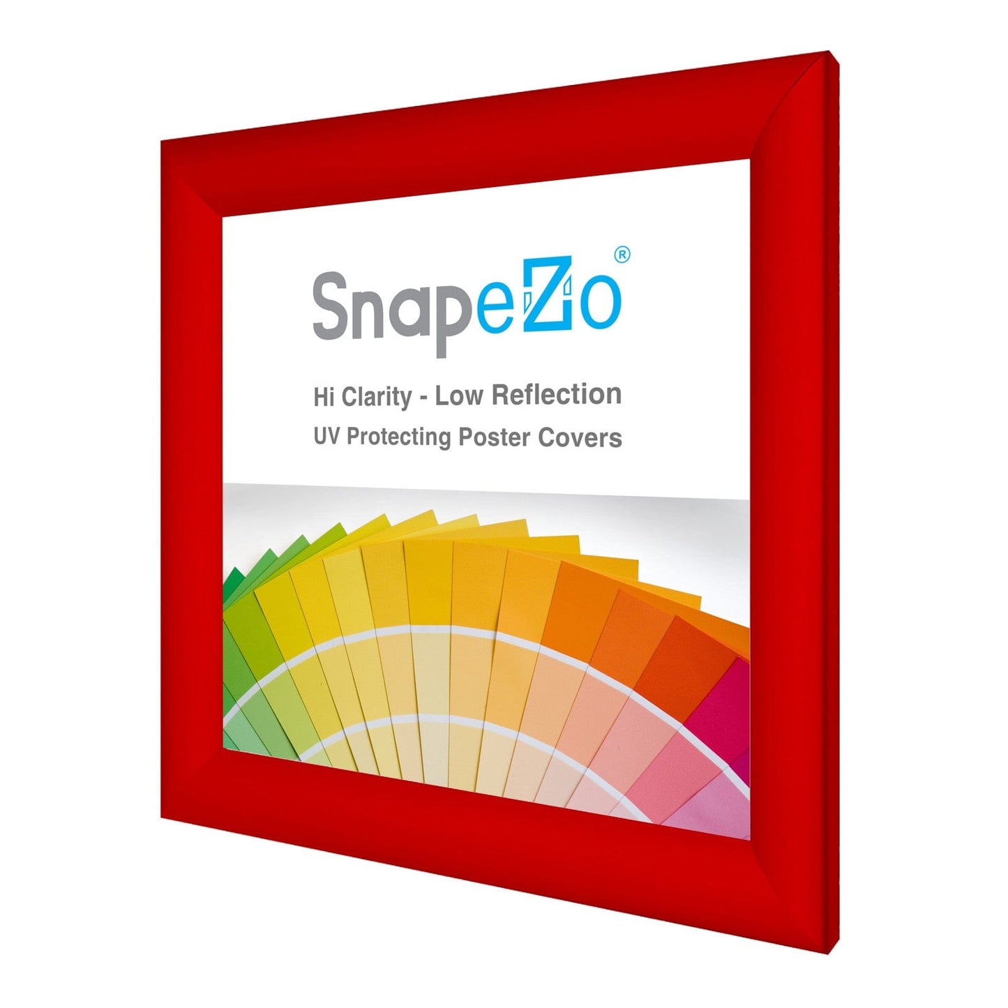 10x10 Red SnapeZo® Snap Frame - 1.2" Profile - Snap Frames Direct