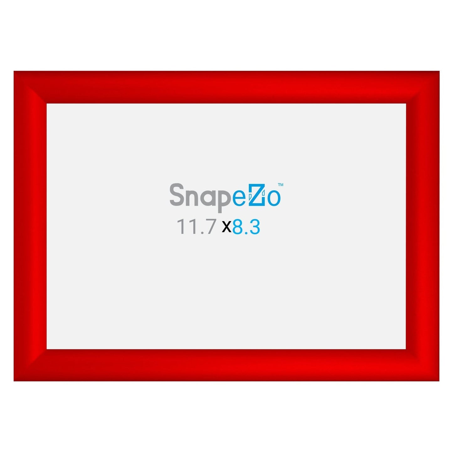 A4 Red SnapeZo® Snap Frame - 1.2" Profile - Snap Frames Direct