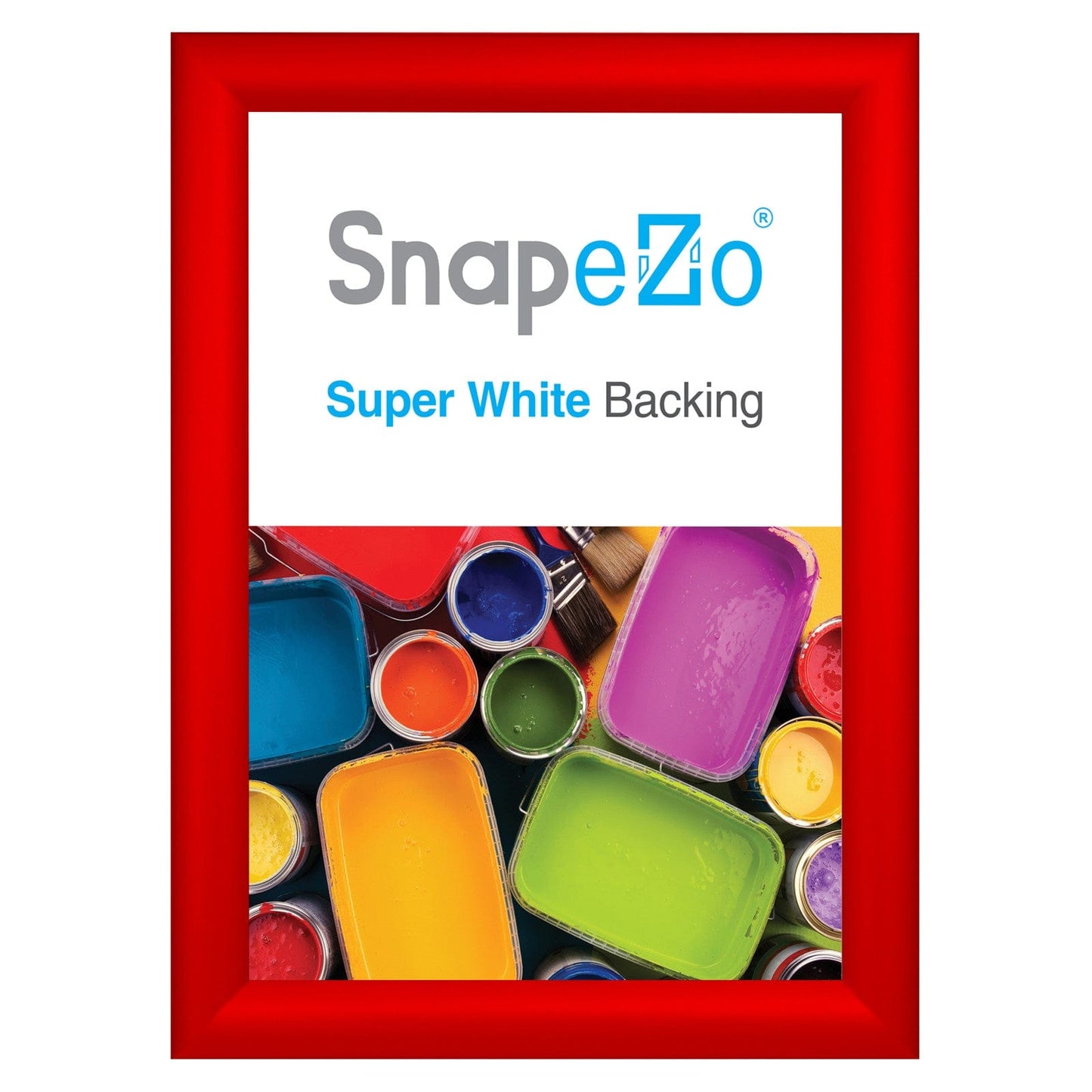 10x14 Red SnapeZo® Snap Frame - 1.2" Profile - Snap Frames Direct