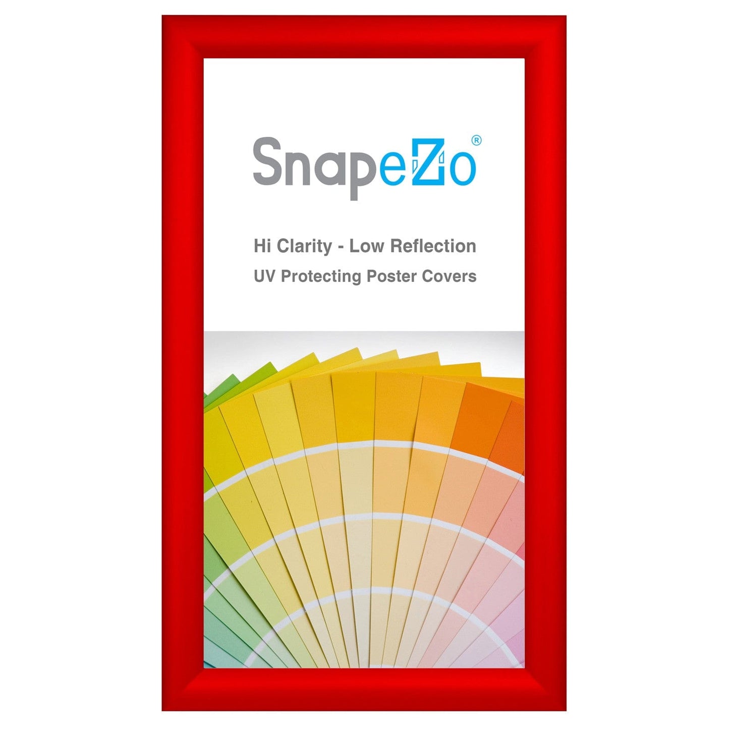 10x18 Red SnapeZo® Snap Frame - 1.2" Profile - Snap Frames Direct