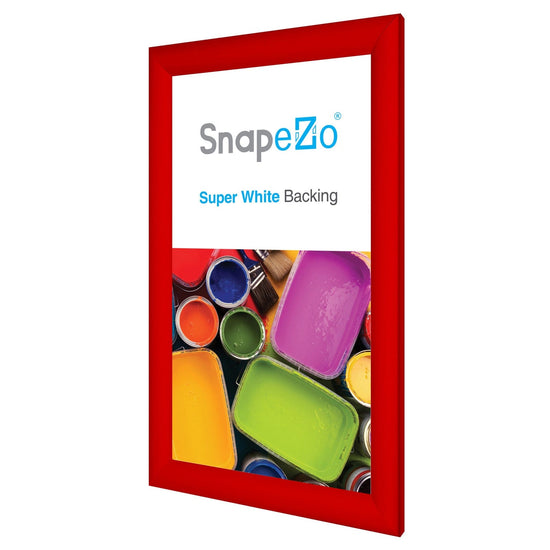 10x18 Red SnapeZo® Snap Frame - 1.2" Profile - Snap Frames Direct