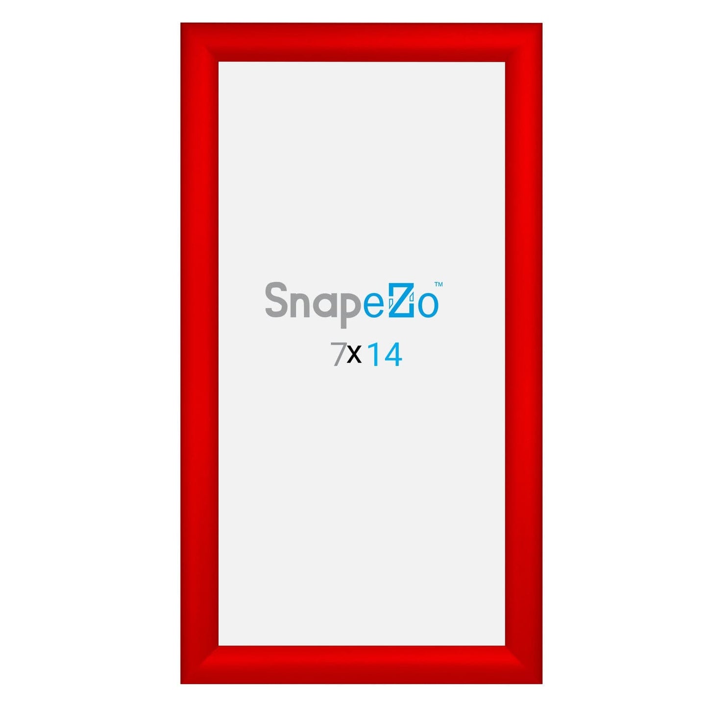 7x14 Red SnapeZo® Snap Frame - 1.2" Profile - Snap Frames Direct