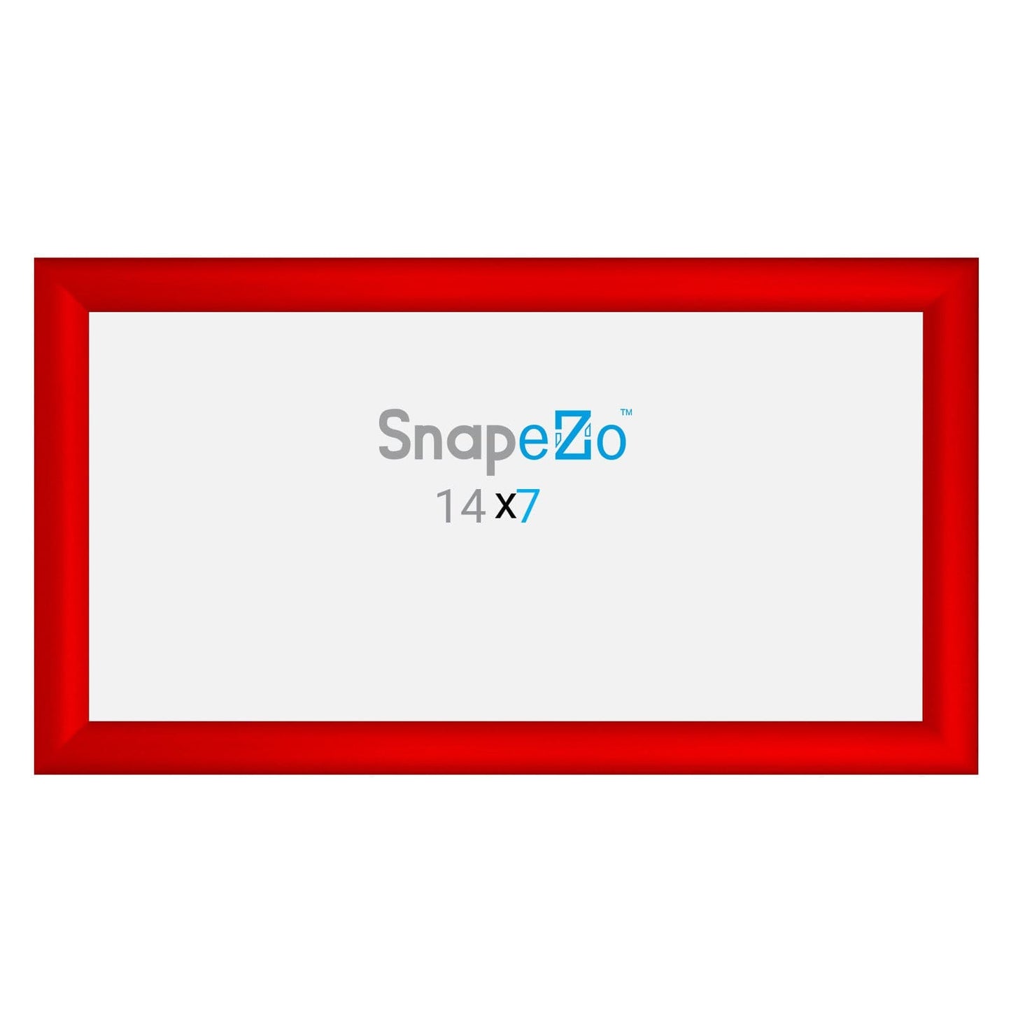 7x14 Red SnapeZo® Snap Frame - 1.2" Profile - Snap Frames Direct