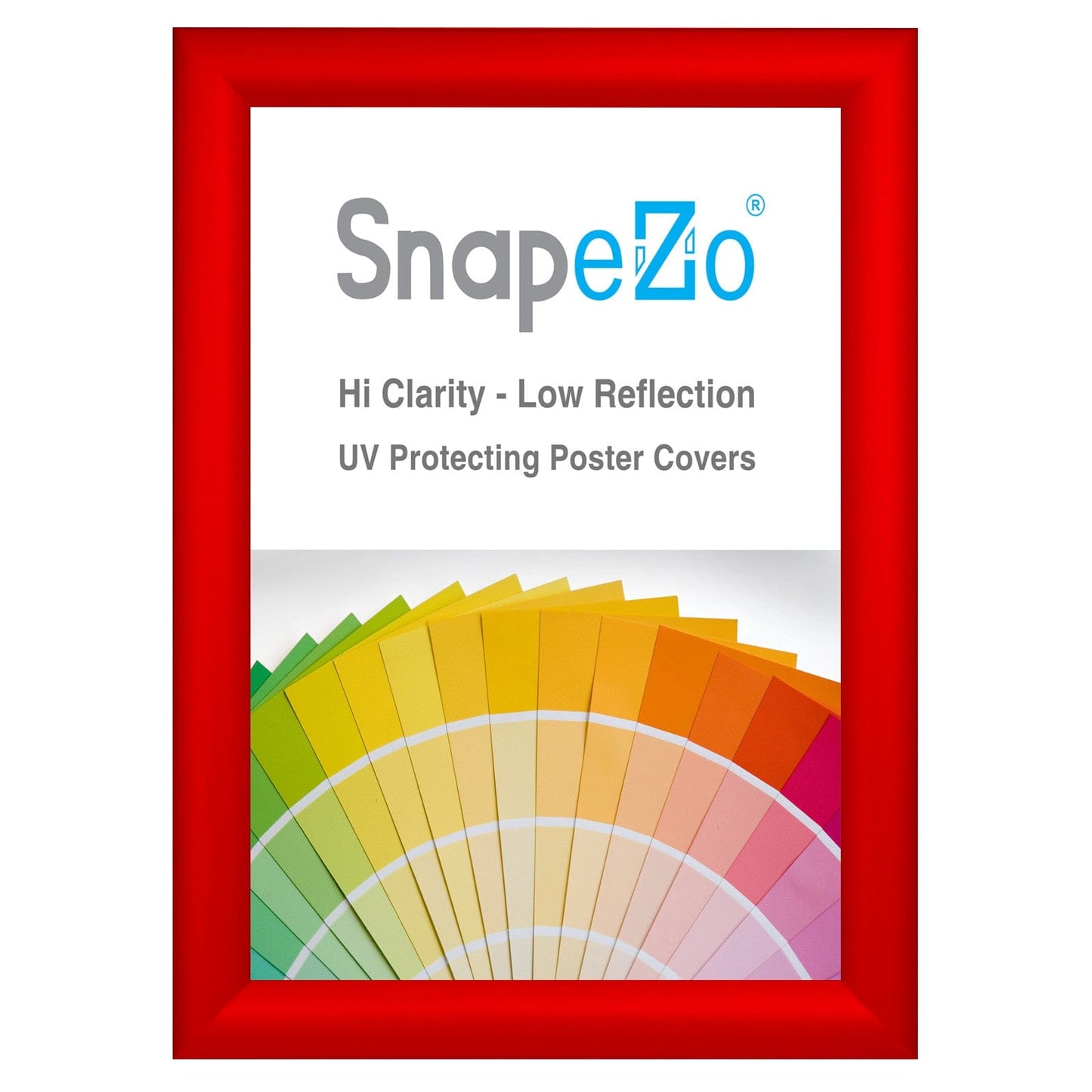11x14 Red SnapeZo® Snap Frame - 1.2" Profile - Snap Frames Direct