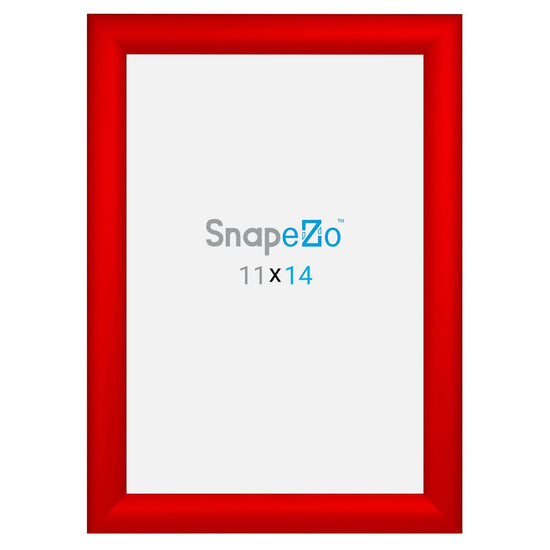 11x14 Red SnapeZo® Snap Frame - 1.2" Profile - Snap Frames Direct