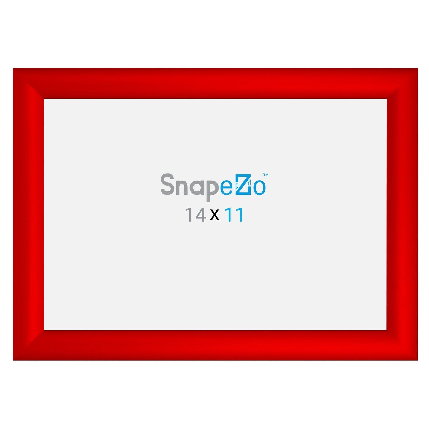 11x14 Red SnapeZo® Snap Frame - 1.2" Profile - Snap Frames Direct