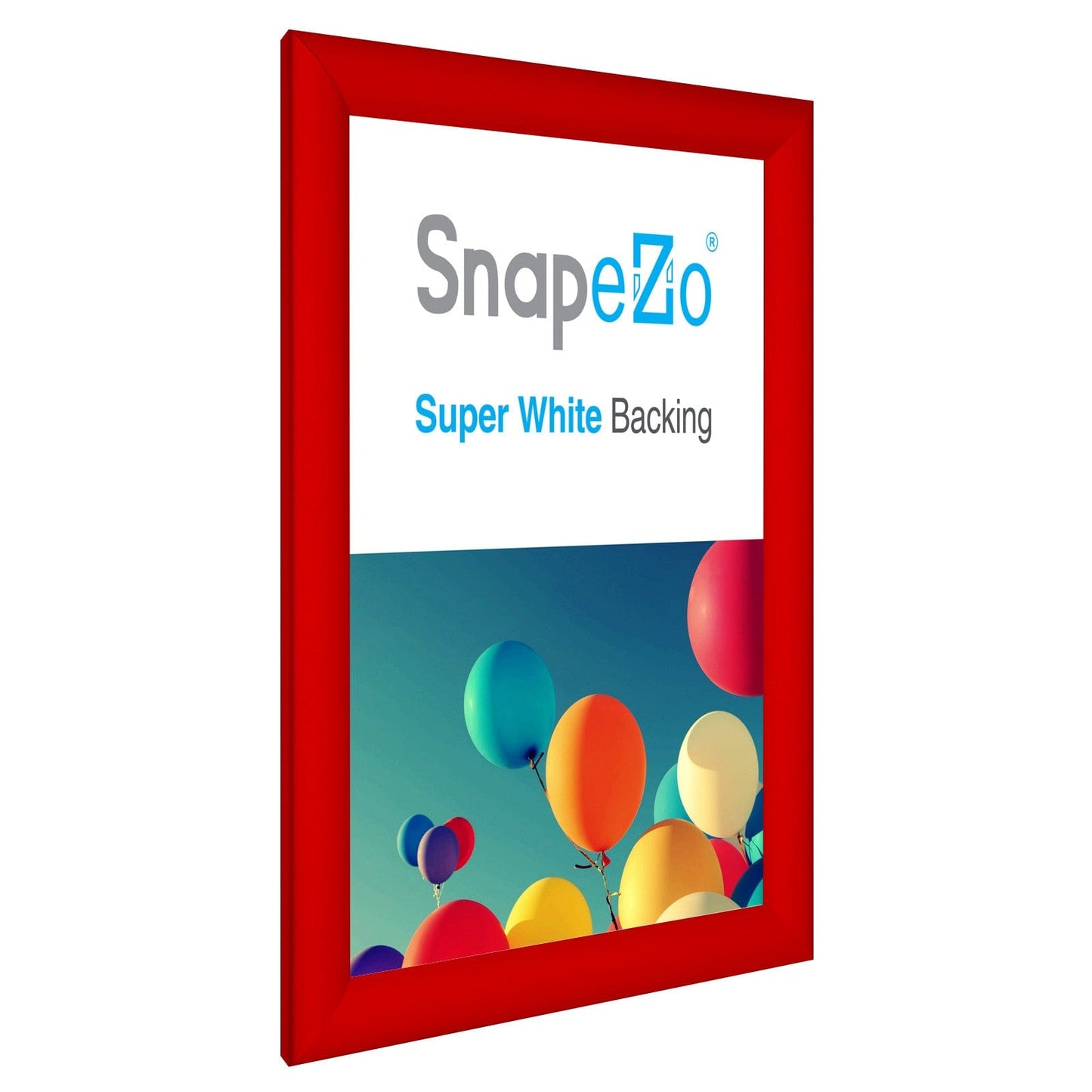 11x14 Red SnapeZo® Snap Frame - 1.2" Profile - Snap Frames Direct